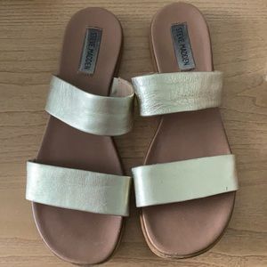 Gold Steve Madden Sandals